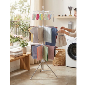 Séchoir à linge vertical pliable 170 cm