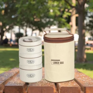 Ensemble lunch box 3 boîtes avec sac isotherme